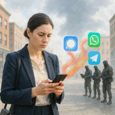 Signal Telegram WhatsApp RISKS